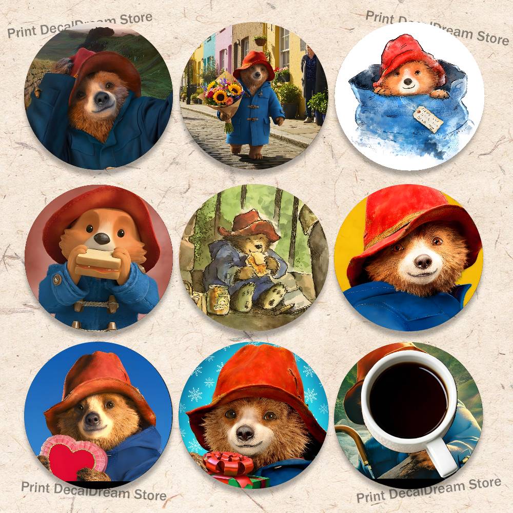 P-Paddington Bear Wood Coaster – Coffee Tea Gift Set Bewertung und Preis