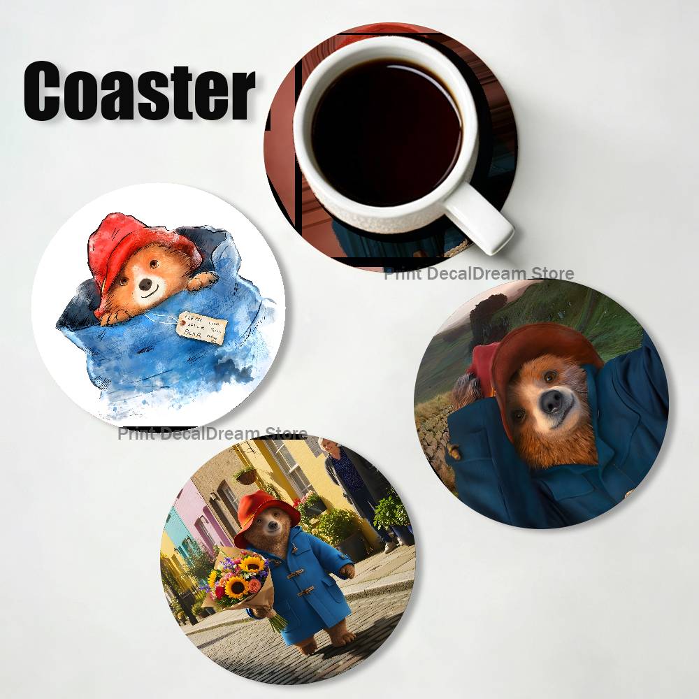 P-Paddington Bear Wood Coaster – Coffee Tea Gift Set Bewertung und Preis