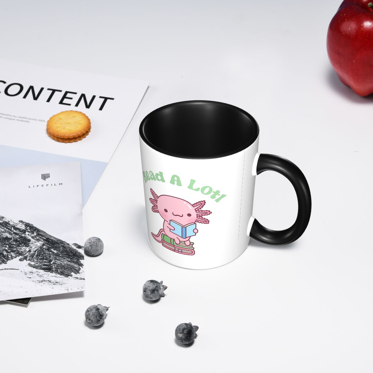 Cute Read A Lotl Like An Axolo – Coffee Tea Like Bewertung und Preis
