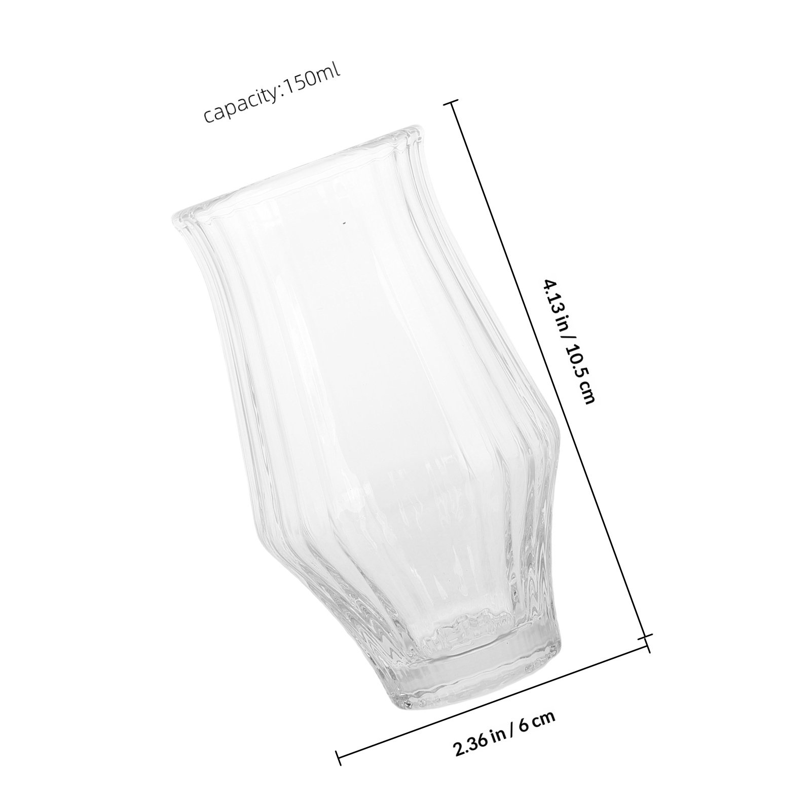 150ml Unique Ribbed Glass Tumb – Coffee Tea Gift Set Bewertung und Preis