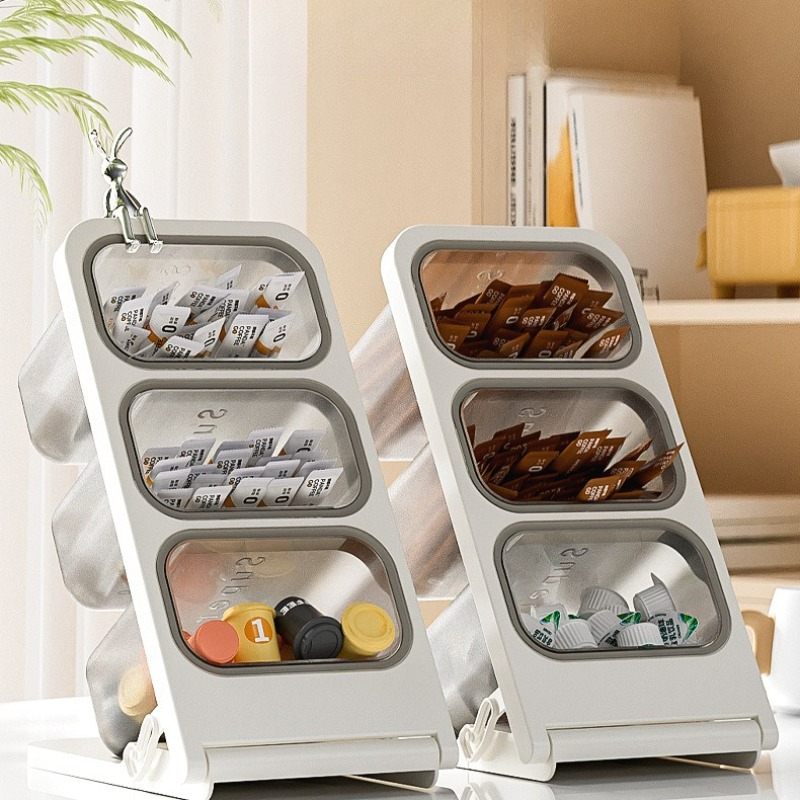 3 Tier Tea Bag Organizer Plast – Coffee Tea Drawer Organizer Bewertung und Preis