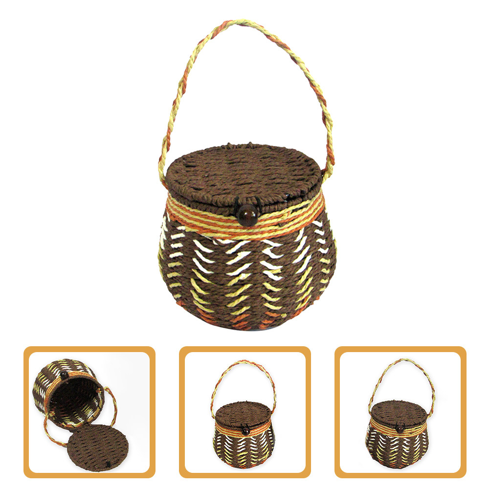 Handwoven Woven Tea Basket Air – Coffee Bean And Tea Leaf Bewertung und Preis